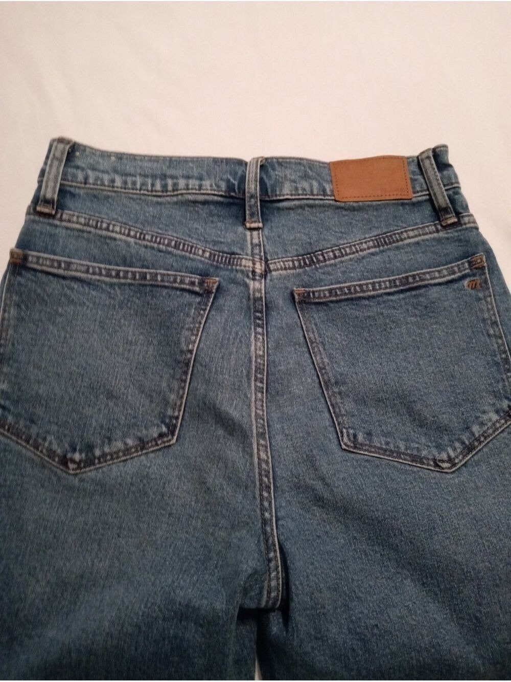 Madewell Enid Wash Rigid Mom Jeans Size 26 - Picture 9 of 13